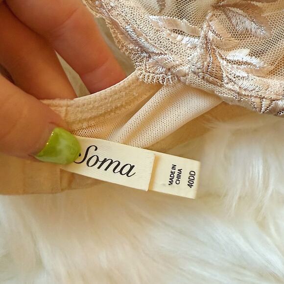 Soma Sheer Lace Bra - 40DD - Picture 4 of 4